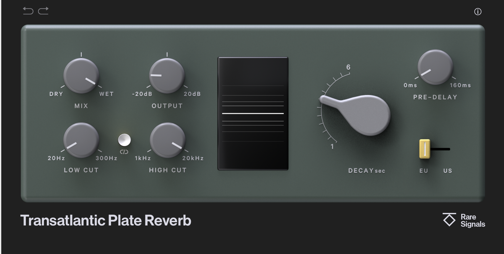 Rare Signals Transatlantic Plate Reverb